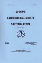 Journal of the Entomological Society of Southern Africa Logo