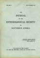 Journal of the Entomological Society of Southern Africa, vol. 01, (Mar 1939). 