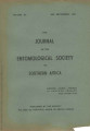 Journal of the Entomological Society of Southern Africa, vol. 11, (Sep 1948). 
