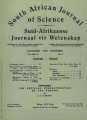 South African Journal of Science, vol. 04, no. 04, (Nov 1956). 