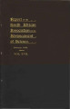 South African Journal of Science, vol. 17, no. 02, (Apr 1921). 
