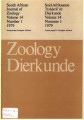 South African Journal of Zoology, vol. 14, no. 1, (1979). 