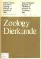 South African Journal of Zoology, vol. 16, no. 3, (1981). 