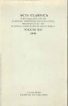 Acta Classica: Proceedings of the Classical Association of South Africa, vol. 21, (1978). 