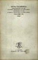 Acta Classica: Proceedings of the Classical Association of South Africa, vol. 07, (1964). 
