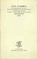 Acta Classica: Proceedings of the Classical Association of South Africa, vol. 14, (1971). 