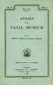 Annals of the Natal Museum, vol. 06, no. 2, (May 1929) 