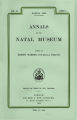 Annals of the Natal Museum, vol. 06, no. 1, (Mar 1928) 