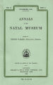 Annals of the Natal Museum, vol. 04, no. 2, (Nov 1920) 