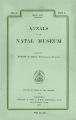 Annals of the Natal Museum, vol. 03, no. 3, (May 1917) 