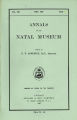 Annals of the Natal Museum, vol. 08, no. 1, (Apr 1936) 