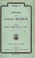 Annals of the Natal Museum, vol. 02, no. 2, (Dec 1910) 