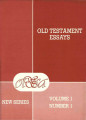 Old Testament Essays: New Series, vol. 01, no. 1, (2006) 