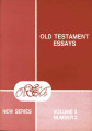 Old Testament Essays: New Series, vol. 05, no. 2, (1992). 