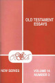 Old Testament Essays: New Series, vol. 14, no. 3, (2001). 
