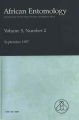 African Entomology, vol. 5, no. 2, (1997). 