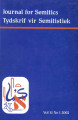 Journal for Semitics, vol. 11, no. 1, (2002). 