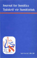 Journal for Semitics, vol. 10, no. 1 & 2, (1998-2001). 