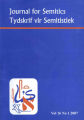 Journal for Semitics, vol. 16, no. 1, (2007) 