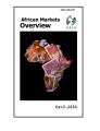 African Markets Overview, (April 2000). 
