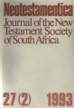 Neotestamentica, vol. 27, no. 02, (1993). 